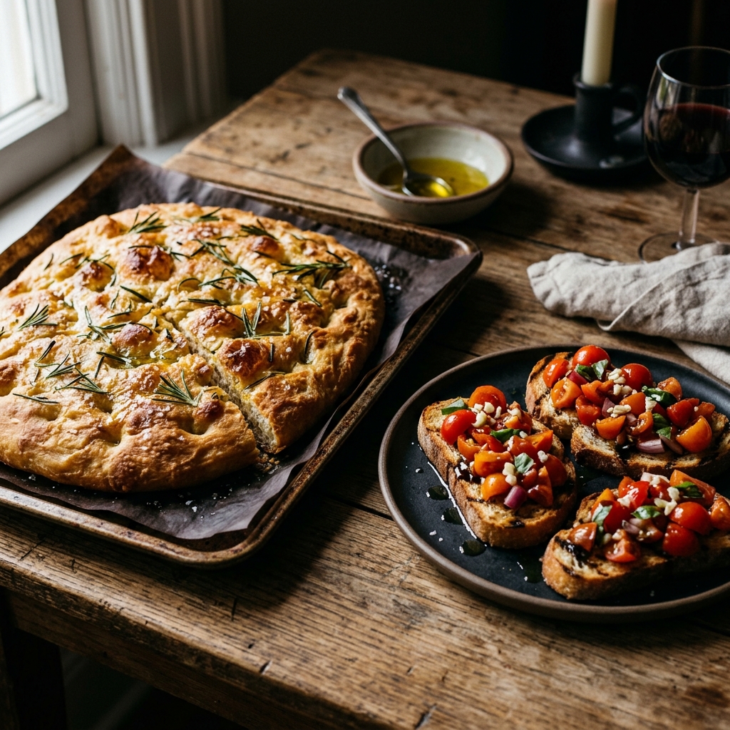 Focaccia & Bruschetta